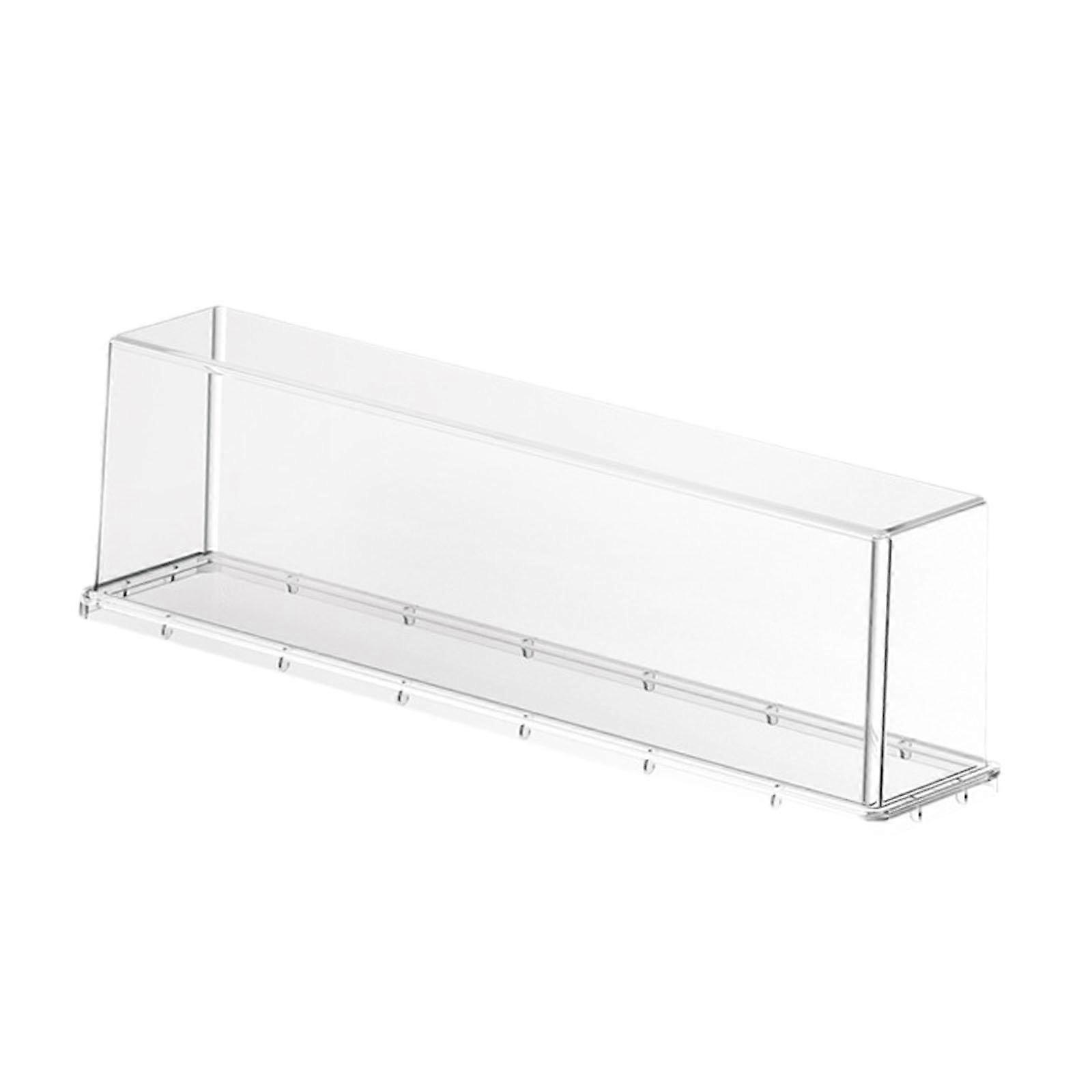Clear Stackable Display Case with Dustproof Cover for Models, Toys and Miniature Figurines