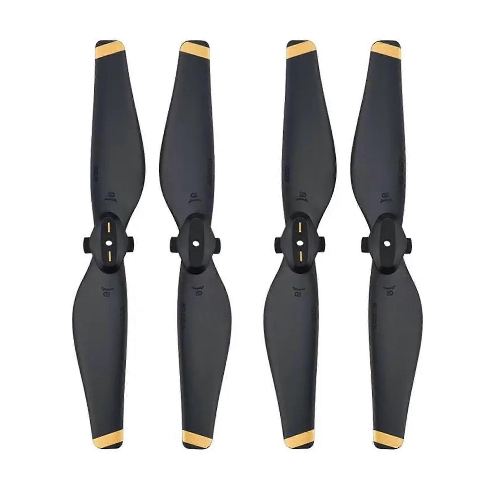 4730F QuickRelease Folding Propellers Carbon Nylon Durable Replacement Blades Gold 2 Pairs for DJI Spark