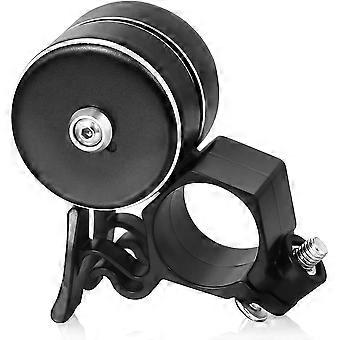 Bicycle Bell, Mini Bicycle Bells, Loud and Clear, Black Mini Aluminium Alloy, Bicycle Horn for Mountain Bike, Innovative, Bicycle Ring 1pcblack
