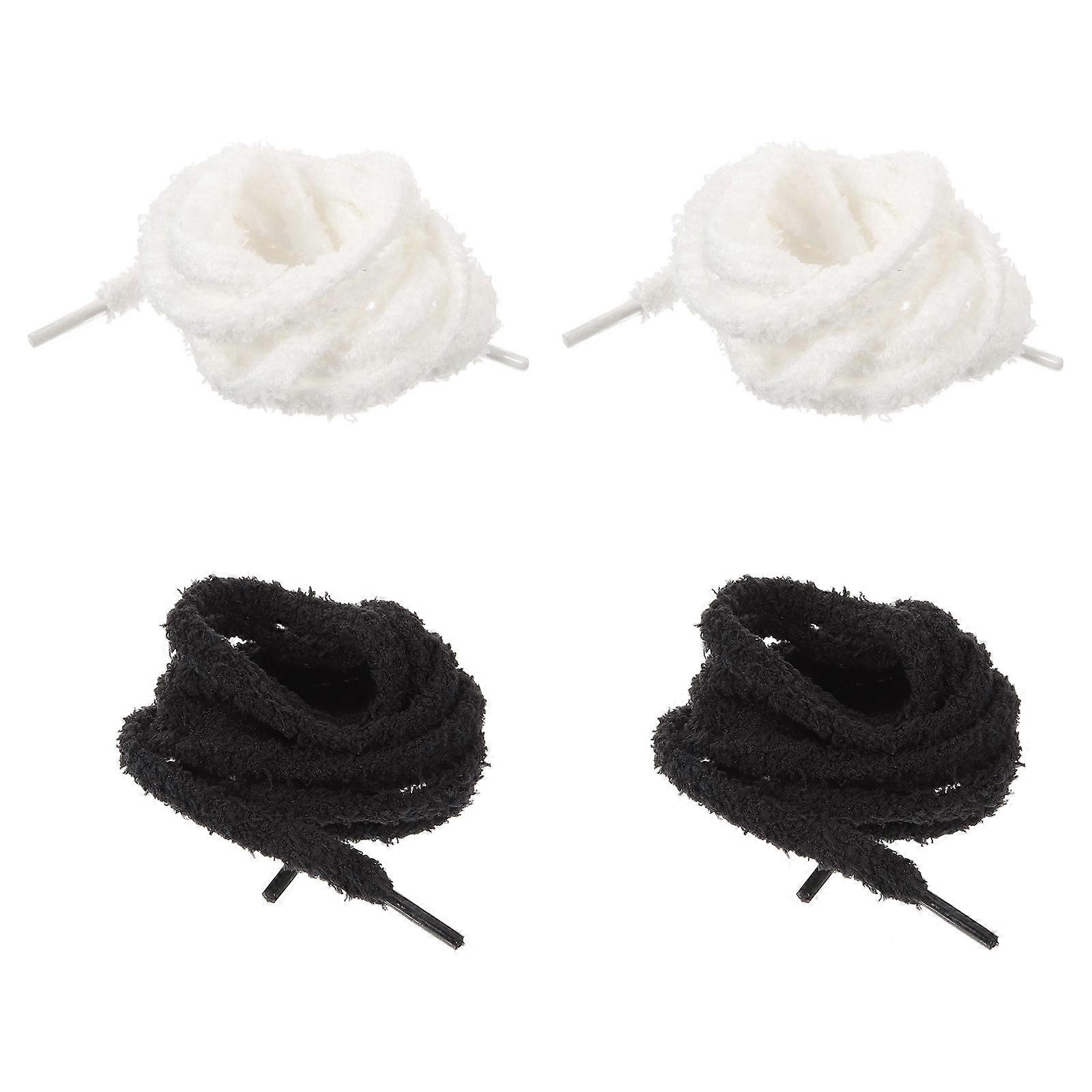 Thick Flat Shoe Laces Durable For Outdoor Activities 2Pairs Per Set