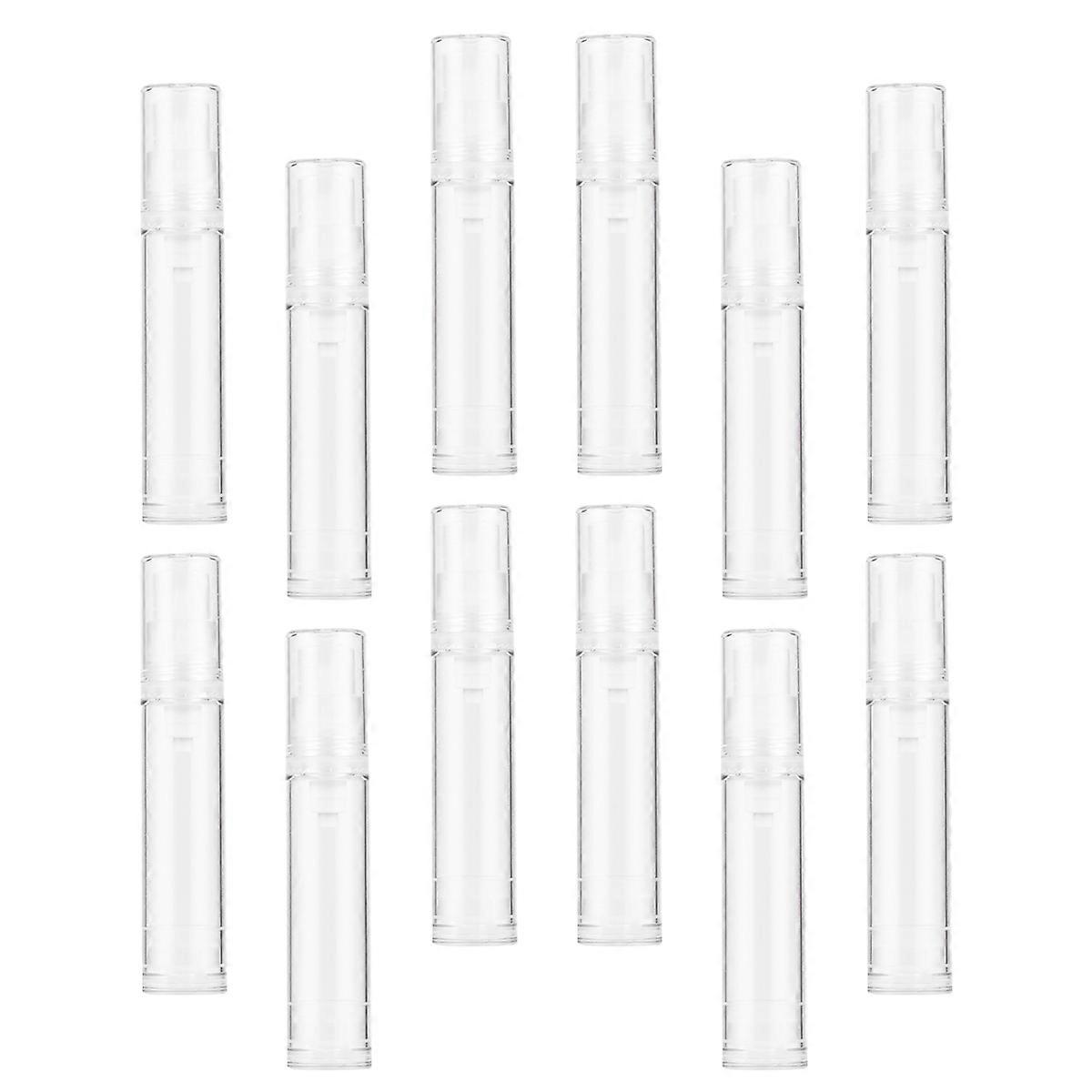 Spray Bottle Empty Press Pump Bottle for Storage Use 12Pcs White Set