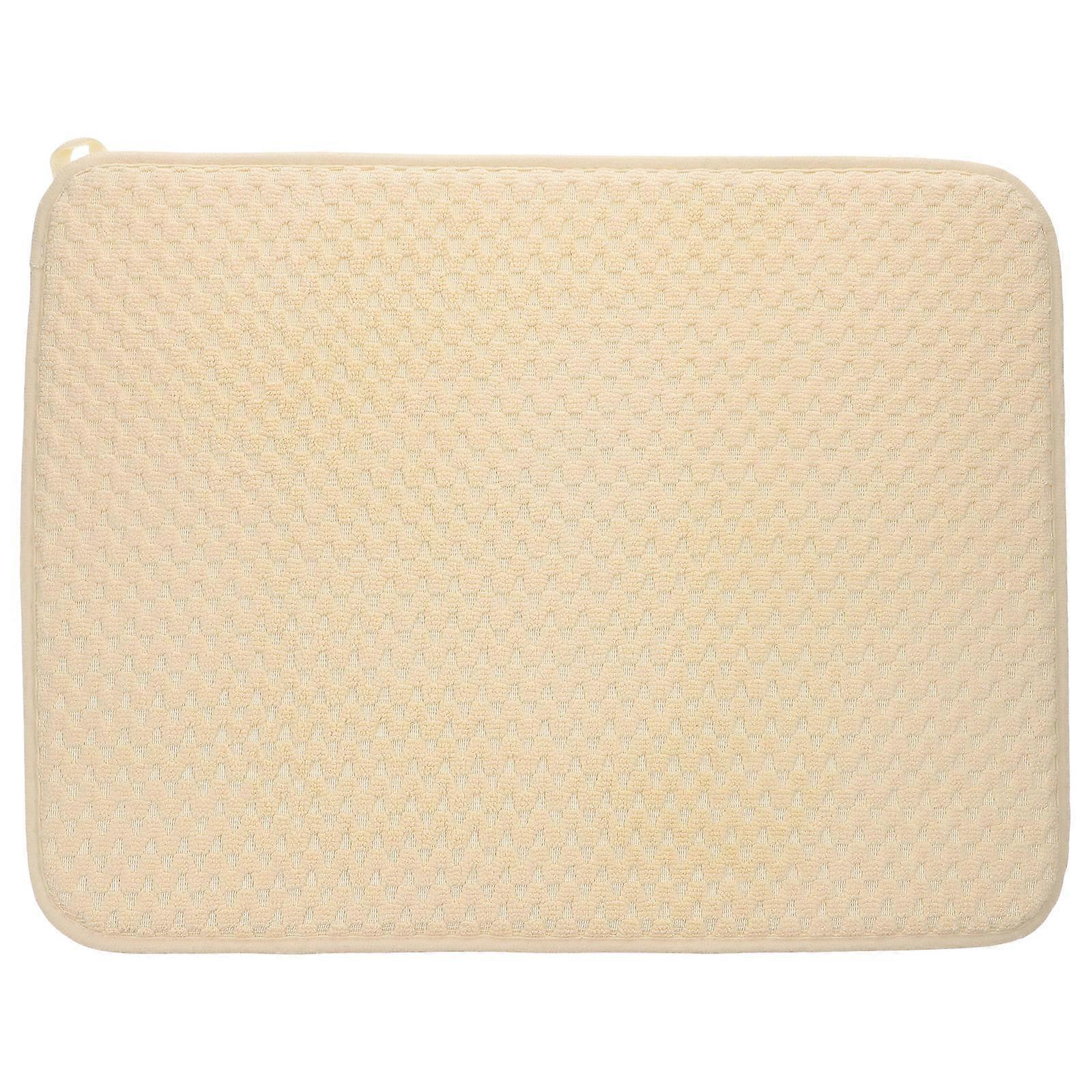 Kitchen Drying Mat Water Absorbing Microfiber Dish Drying Mat