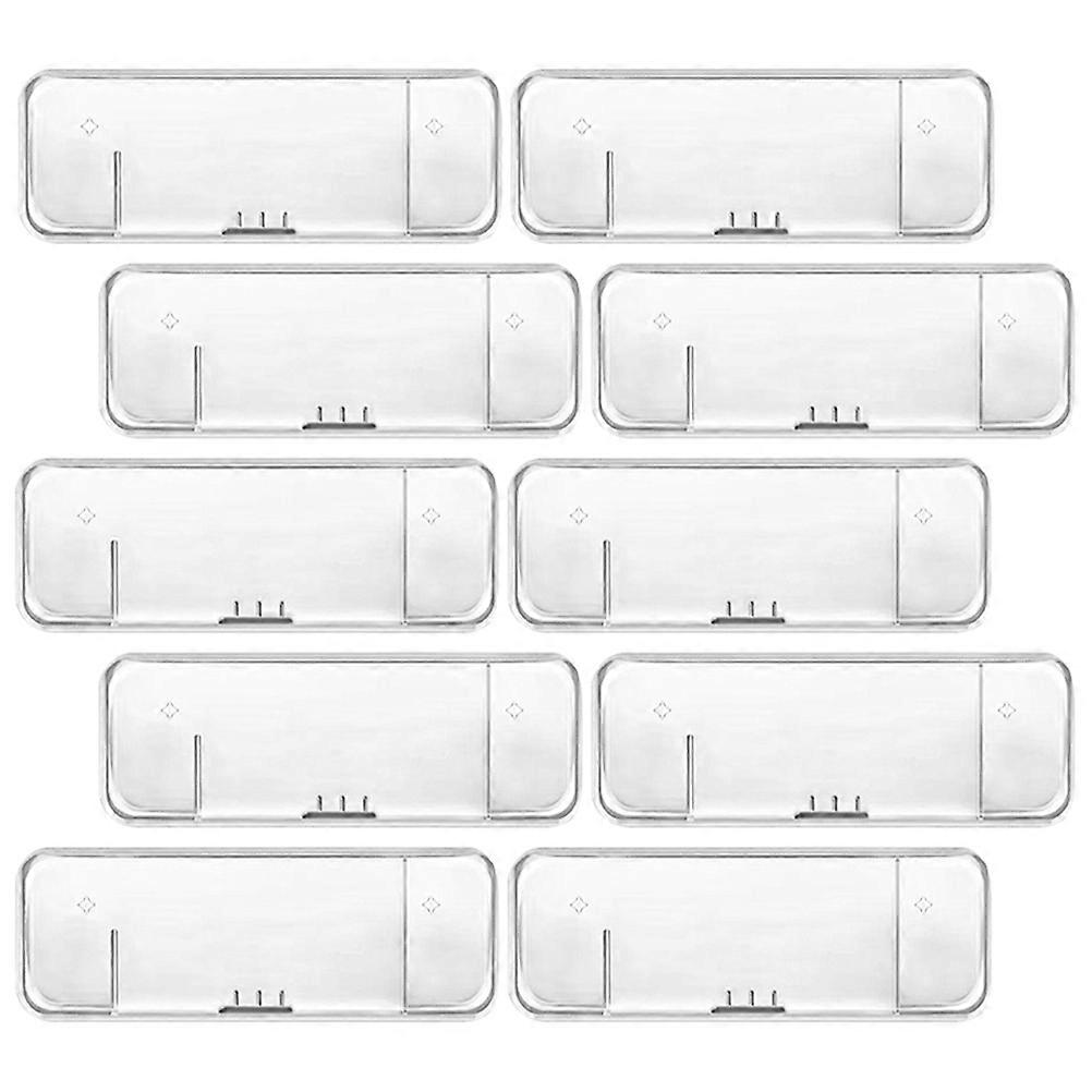 Manual Razor Case for Storage Plastic Razor Box with 10Pcs Transparent