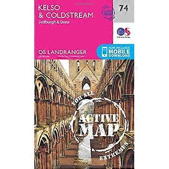 Kelso & Coldstream, Jedburgh & Duns (OS Landranger Map)