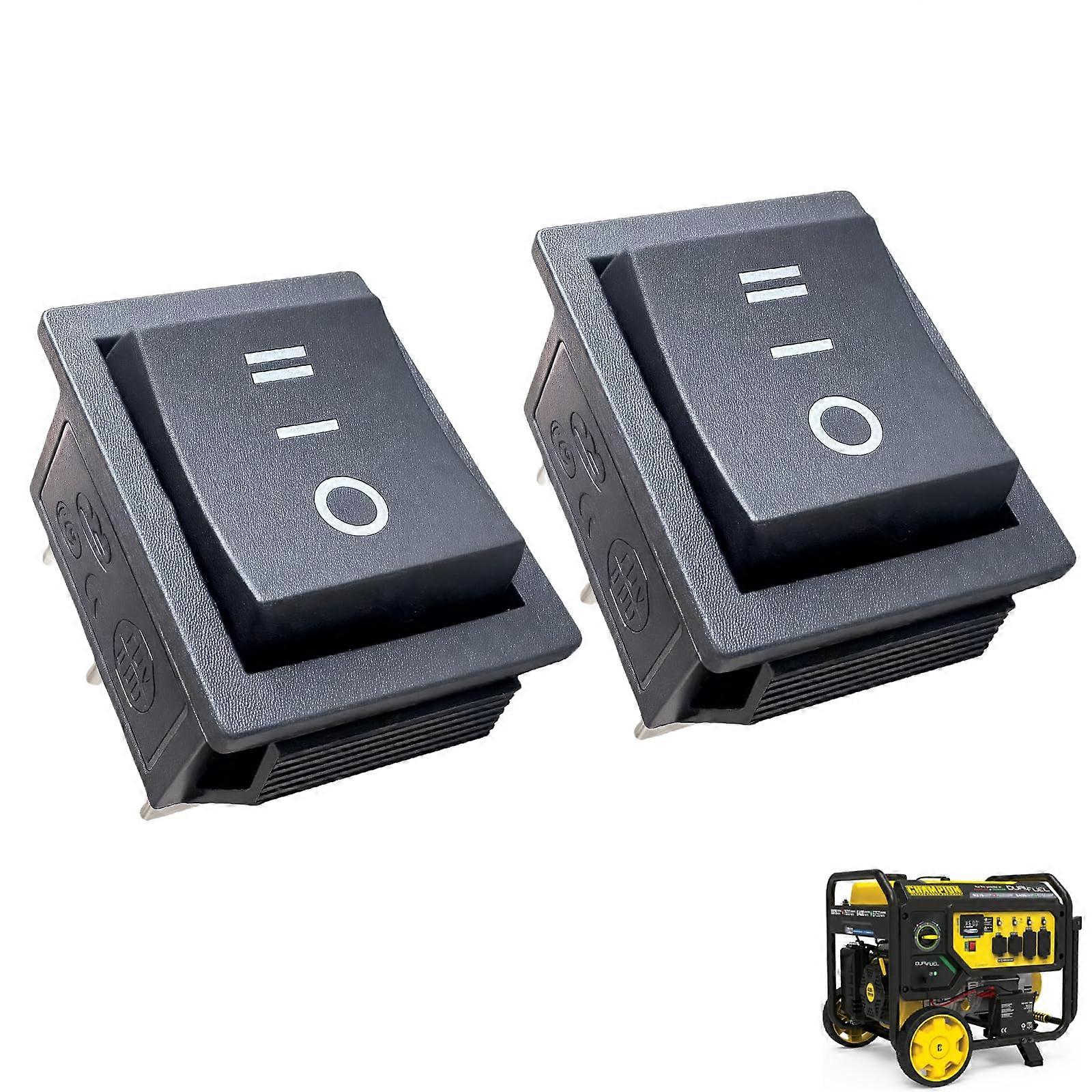 Generator Starter Switch with Automatic Reset, 3Position 6Pin for Predator 7000/8750 Watt Models