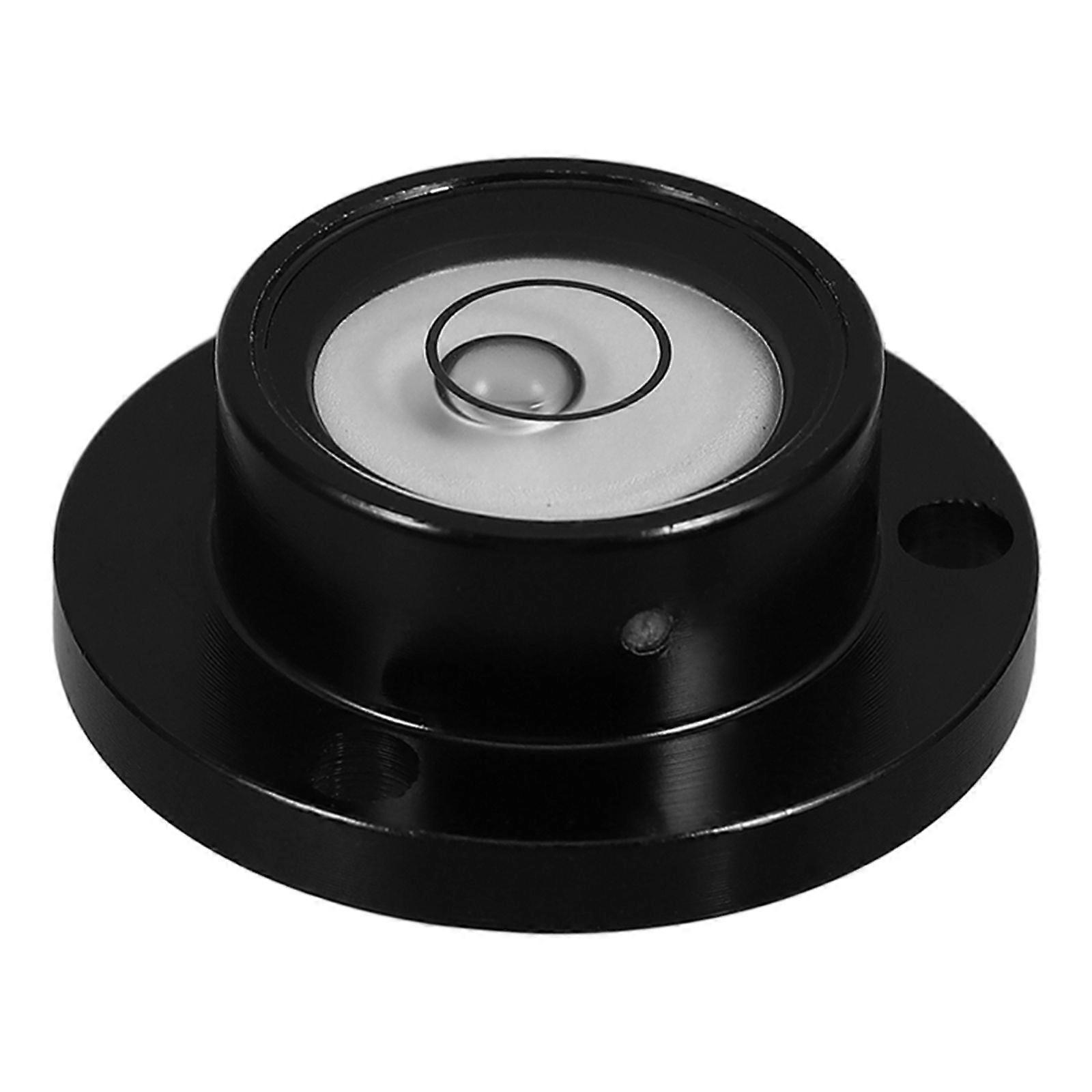 Bubble Level Round Bubble Level High Precision Stainless Steel Small Camper Level Leveling Bubble Tool Circular Bubble Levels Multi-function Bubble Le