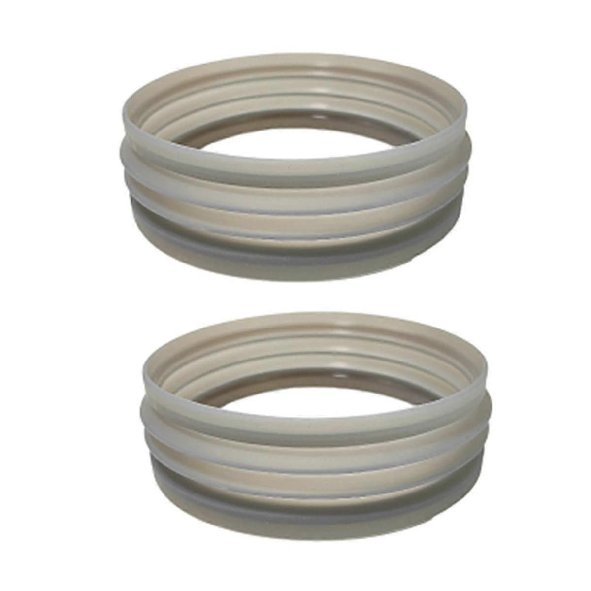 2PCS Silicone Bellow for Espresso Machine Single Dose Hopper
