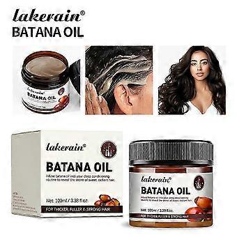 Batana Oil for Hair Growth - 100% Unrefined Natural Batana Oil Conditioner for Strengthen, Nourish & Repair Dry, Damaged, Split End Hair, Promotes Thi