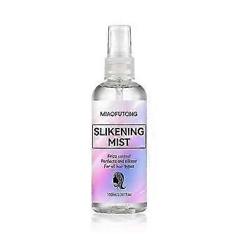 Hair Silkening Spray Mist- Instantly Smooth, Frizz-Free Shine with Rosemary Oil & Argan Oil | Heat Protectant | Lightweight for All Hair Types