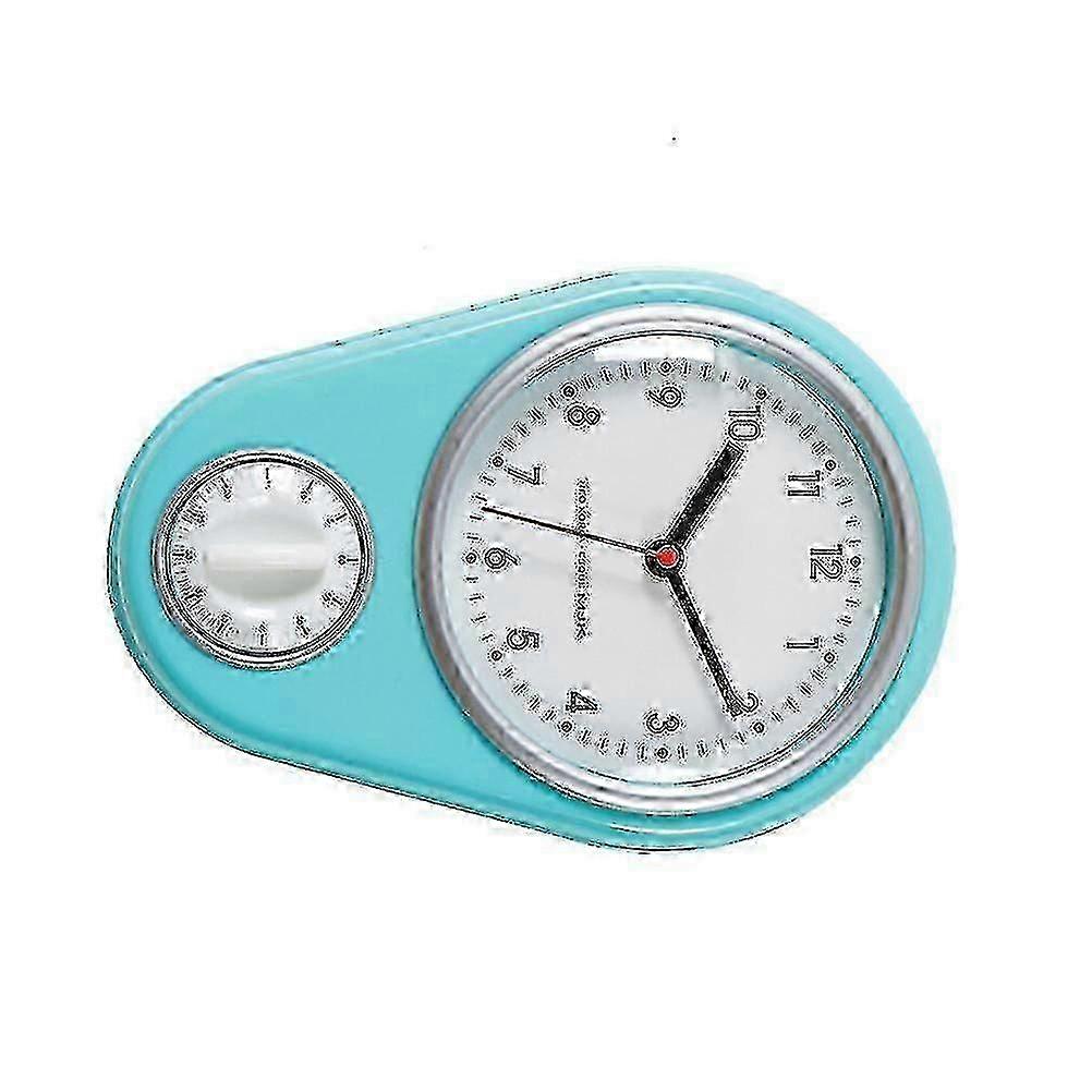 1pc Kitchen Timer Wall Clock Household Timer Modern Style Without Battery compatible Home (blue) -QH