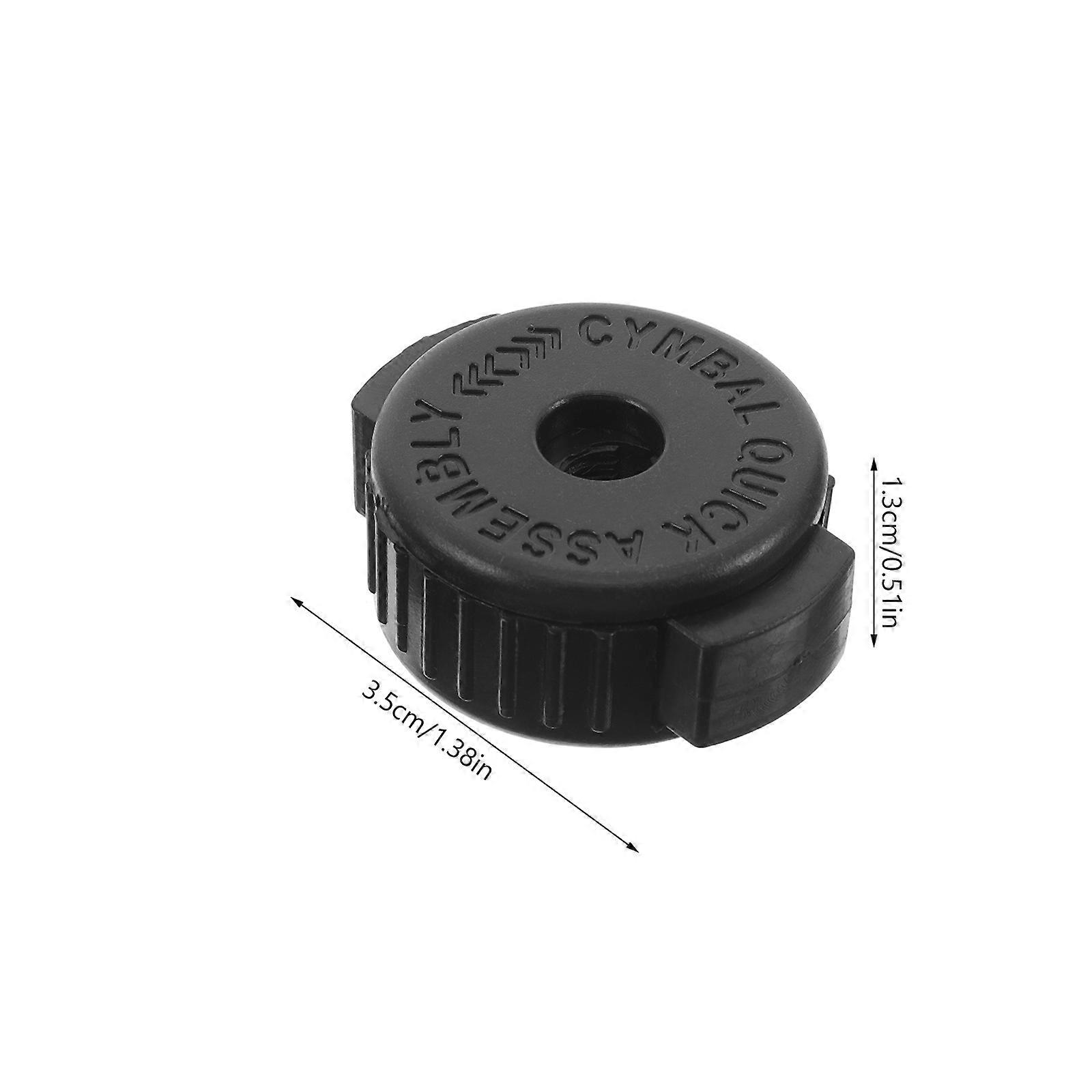 Drum Hardware Quick Release Drum Cymbal Nuts for Reliable 2Pcs Fixing