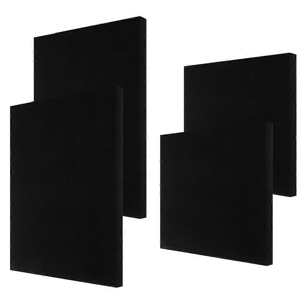 Packaging Foam Padding Black Foam Sheets for Cushioning 4Pcs Protection