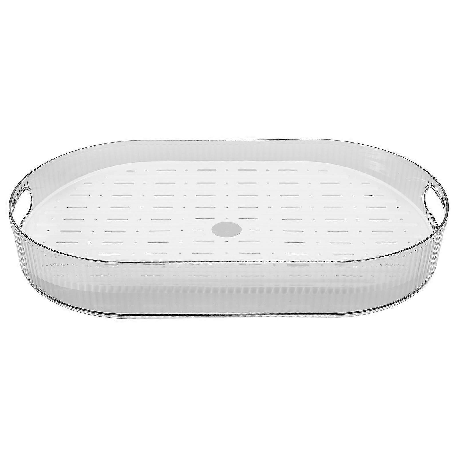 Tea Tray Large Oval Drip Tray with Drip Function 3Pcs compatible with Home Use