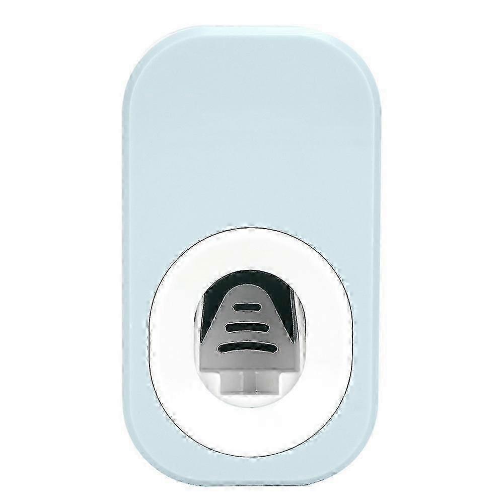 Universal Bathroom Wall Mounted Automatic Toothpaste Dispenser Toothpaste Squeezer Blue and White