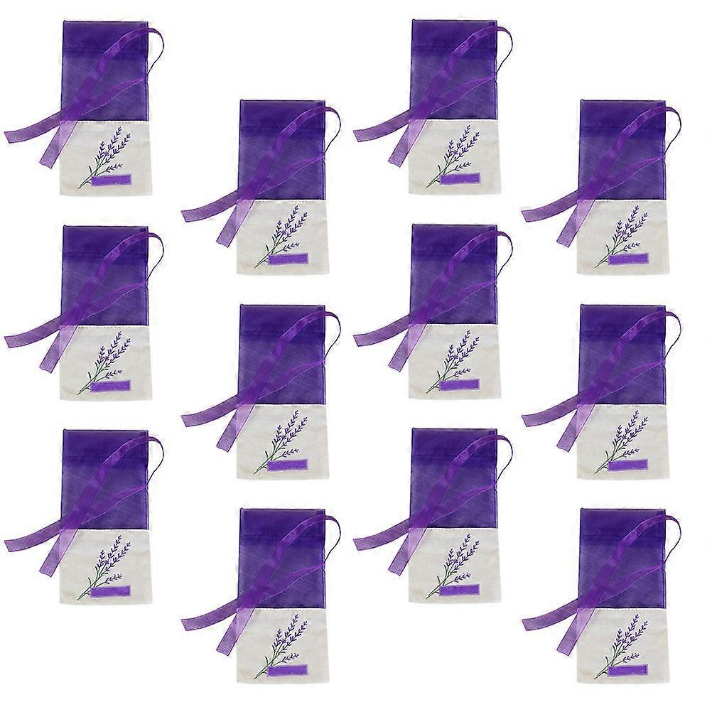 1 Set 15Pcs Lavender Sachets Empty Lavender Scented Sachets