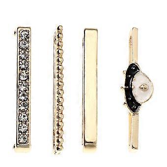 Watchband Charms Assorted Color Order Lightweight 4Pcs