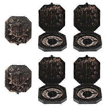 6pcs Pirate Captain Compass Toy Xmas Cosplay Kostuum Prop Chic Kompas Plaything