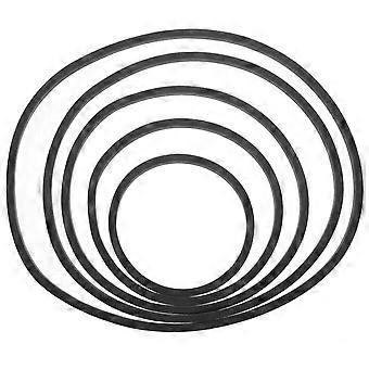 5pcs Aquarium Schwimmpflanzenringe Fischfütterungsring Schwimmpflanzenring für Aquarium