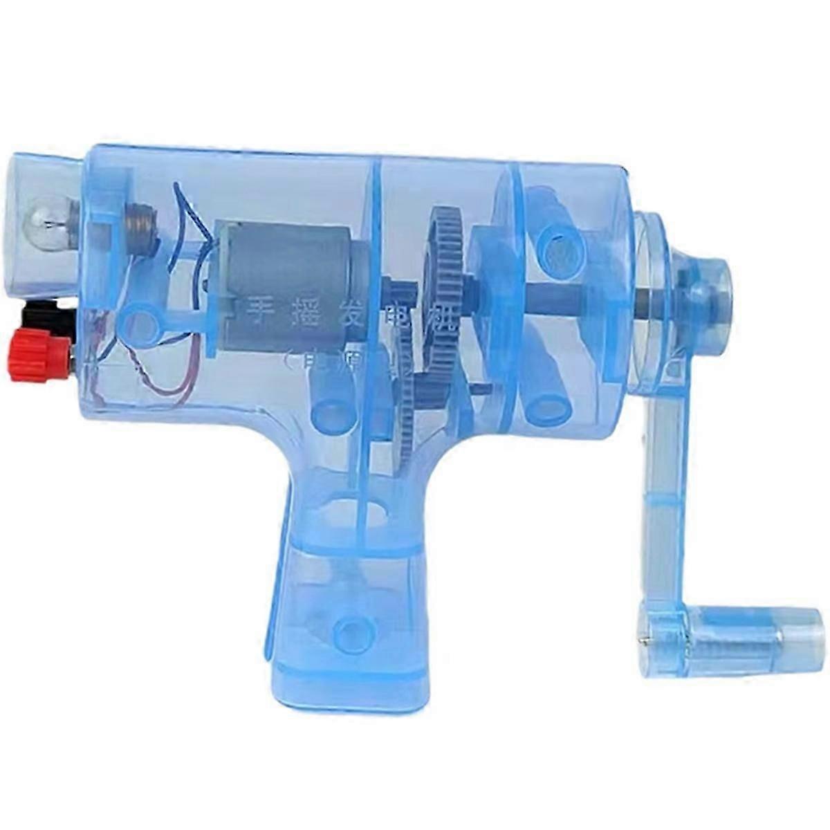 Handgenerator, manueller Notstromgenerator, DIY, lehrreich