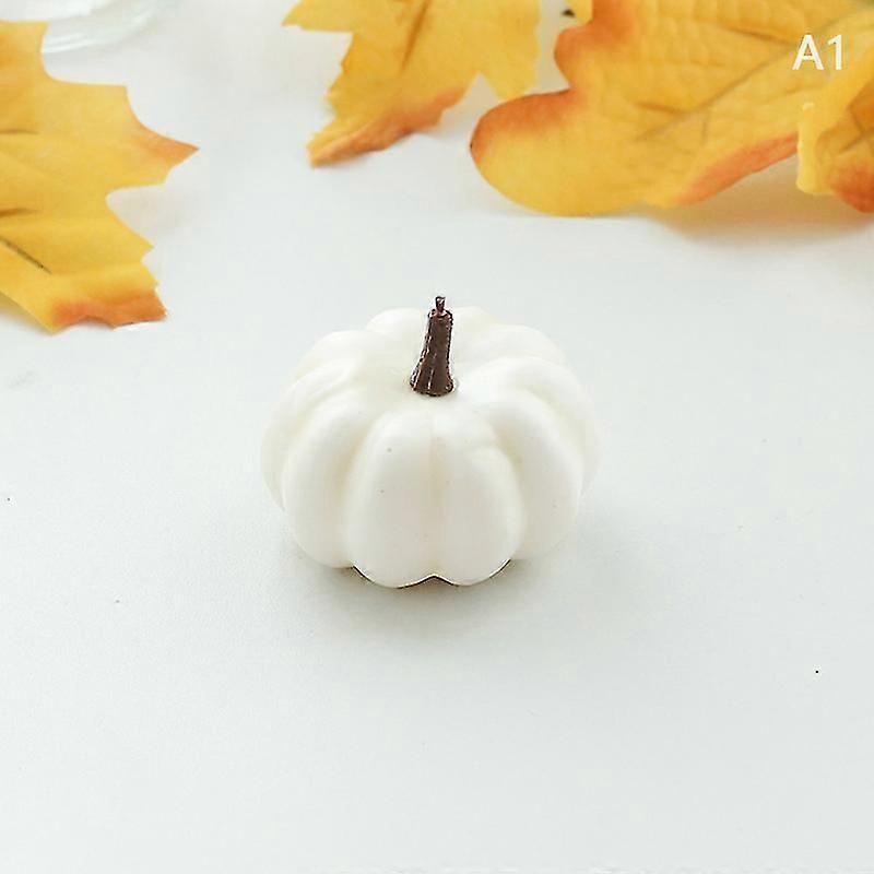 Mini Artificial Halloween Pumpkin Decor Simulation Vegetable Diy Craft Halloween