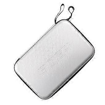 EVA Table Tennis Racket Bag Hard Shell Case Waterproof Shockproof Lightweight Portable Large Capacity for 2-3 Paddles Protective Storage Organizer