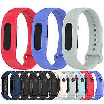 Uhrengehäuse mit integrierter umgekehrter Schnalle, Silikonarmband für Google Fitbit Air