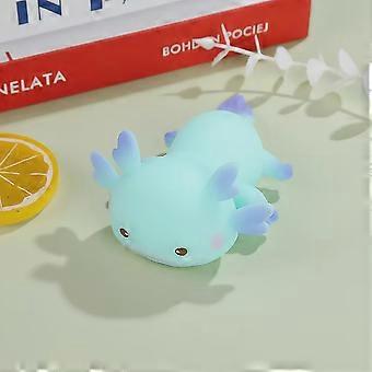 1/4pcs Axolotl Squeeze Ball Cute Fish Relax Cartoon Antistress Squishy Stress Relief Slow Rising For