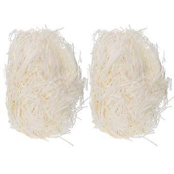 Hamster Paper Shavings Cushioning Material for Pet Use 3Pcs 2 Bags Beige