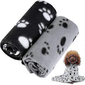 2026 Latest Model Dog Cat Puppy Blankets Pet Blanket with Paw Prints Pet Cushion