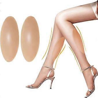 1 Pair Calf Pads-adhesive Pad Anti Allergic Soft Silicone Calf Corrector Silicone Leg Gel Corrector For Crooked Or Thin Skinny Legs-hy