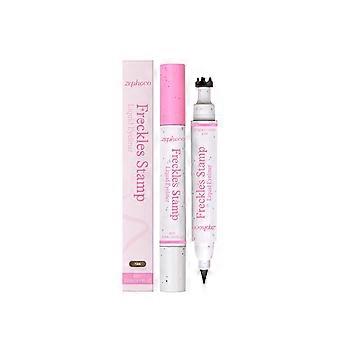 zephoco 2-in-1 wasserfester Eyeliner und Sommersprossenstift (Dunkelbraun), natürliche und geschmeidige Farbentwicklung, wischfest