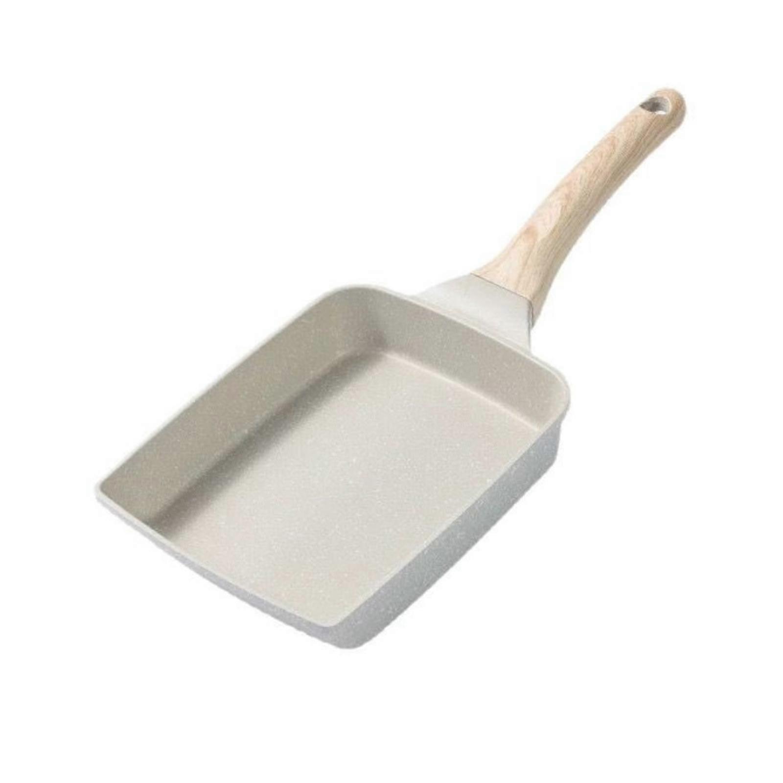 Square Tamagoyaki Pan Straight High Flank Rectangular Egg-Based-Based Skillet