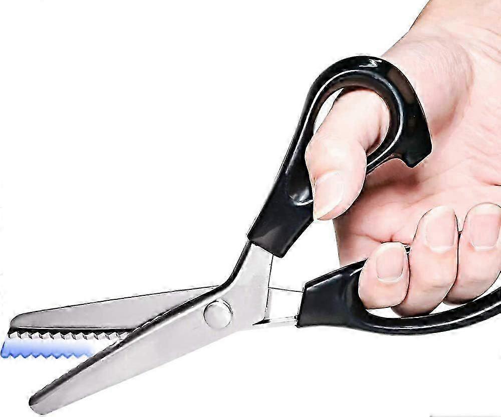 Fabric serrated scissors for sewing,