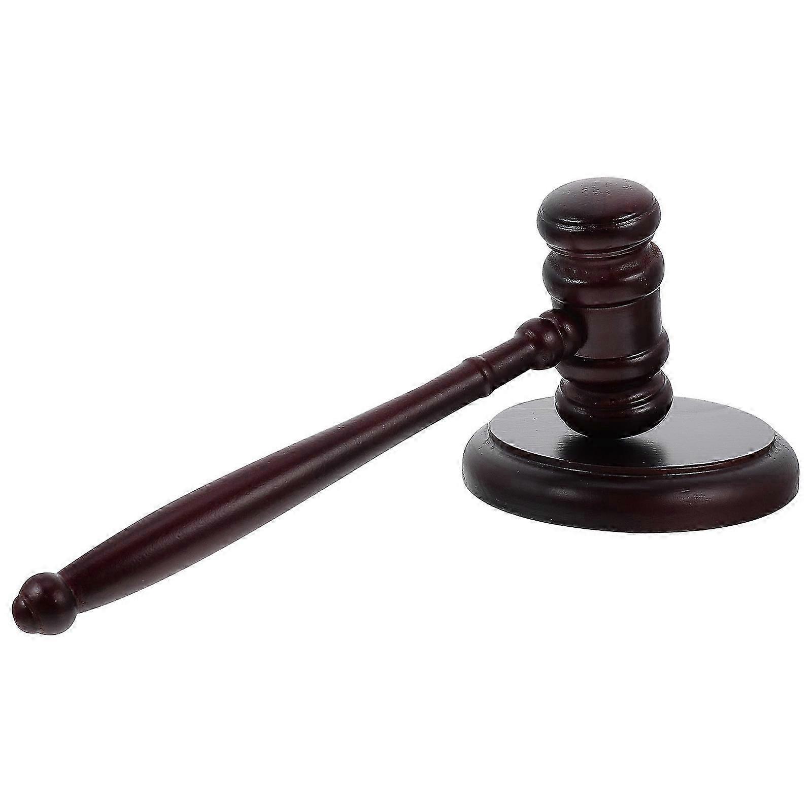 Enhanced Control Stable Auction Mallet with Base for Official Auctions