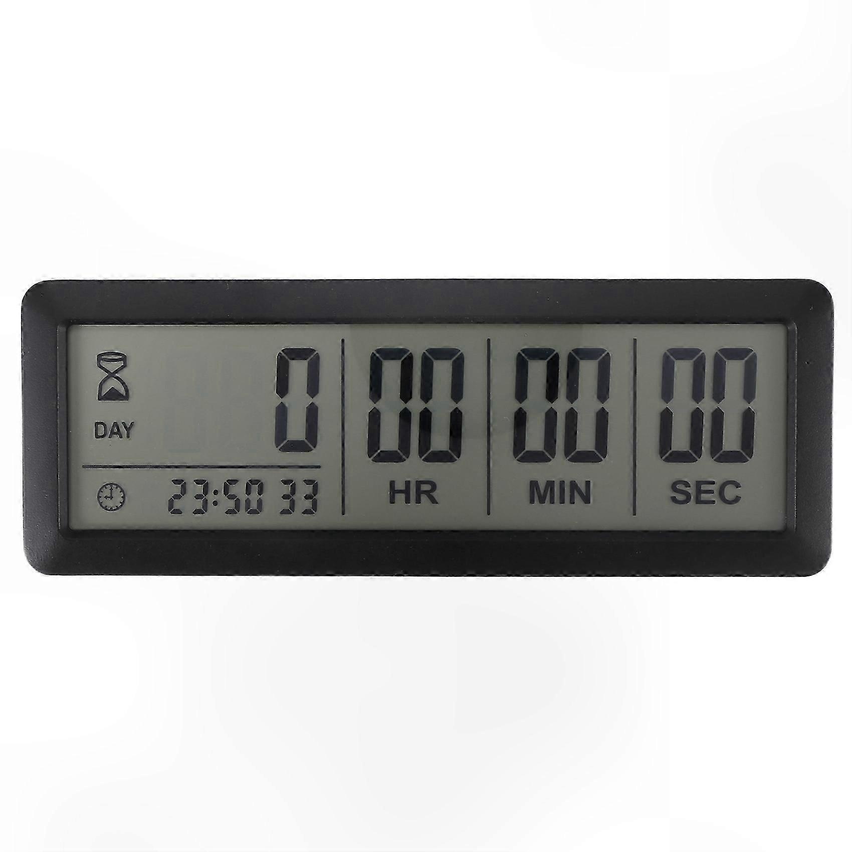 Large Digital Countdown Timer Clock - 999-Day Graduation Lab and Kitchen Countdown Timer