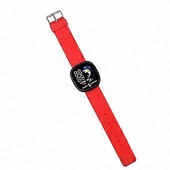 Trendy vierkant elektronisch horloge met lichtgevend display - nauwkeurige tijdweergave, geschikt voor op tafel en stijlvol voor dagelijks gebruik.