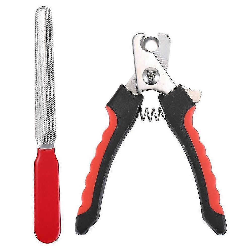 Compact Pet Nail Clipper With File