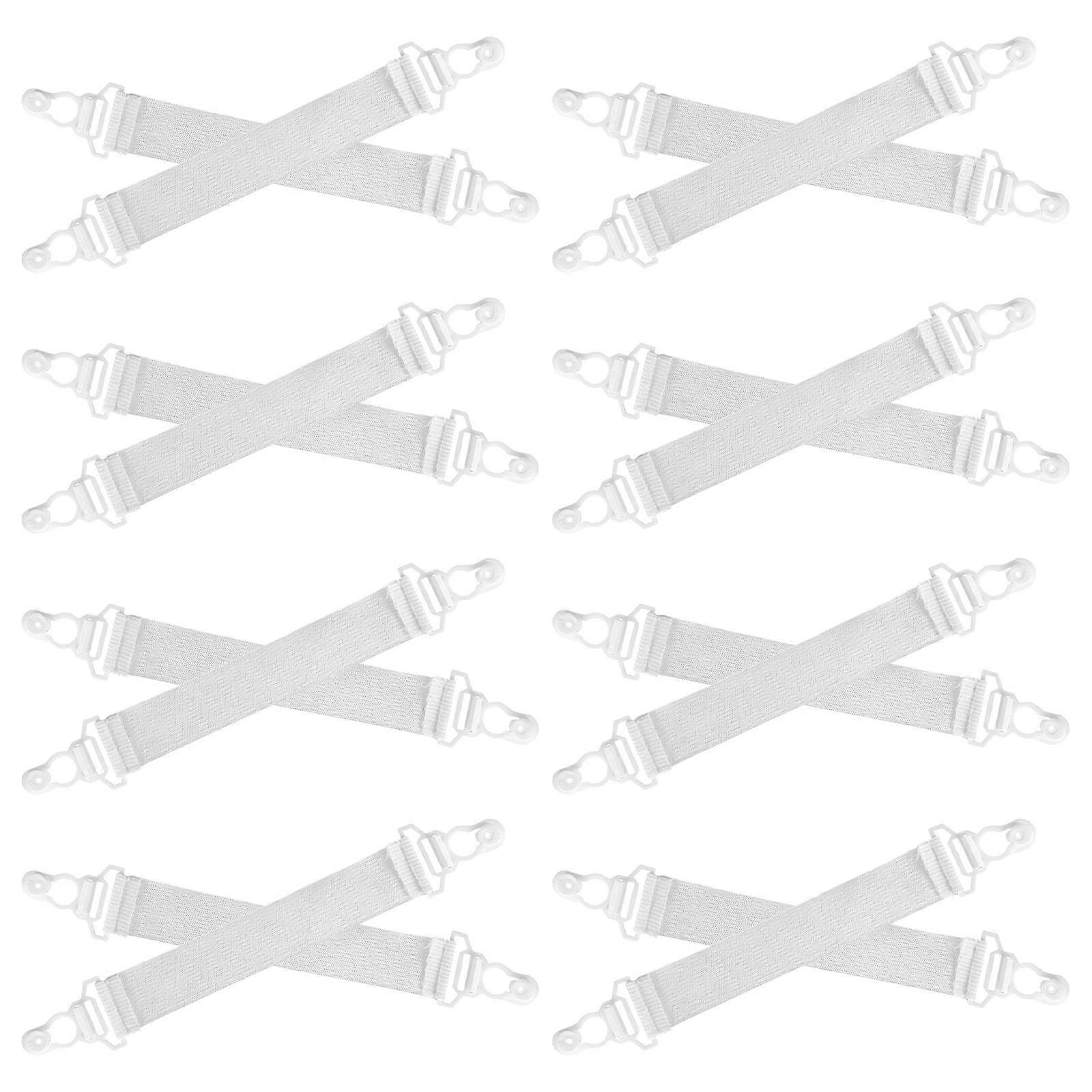Sheet Clip Strap Adjustable Bed Sheet Holder 48Pcs for Home Use