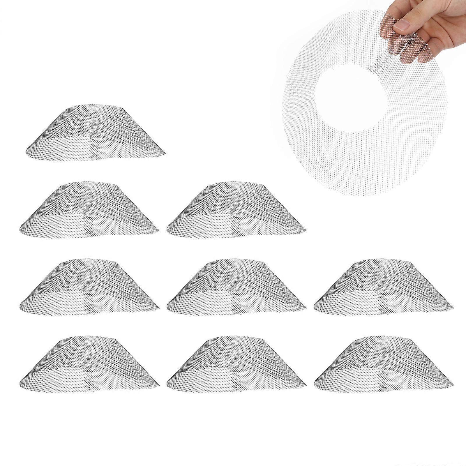 Transparent Range Hood Filter Net for Kitchen 10Pcs Household Use