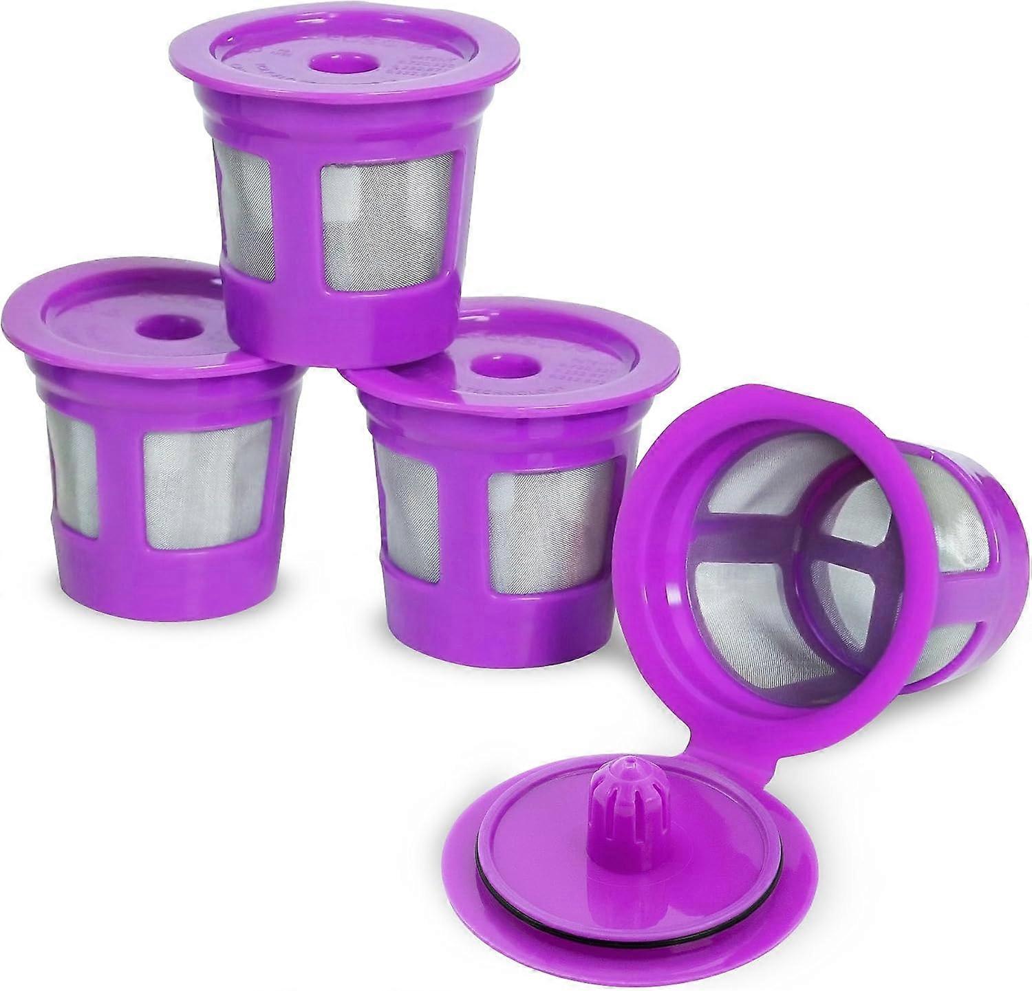 Reusable Coffee Capsule Filter Cups, 4-pack