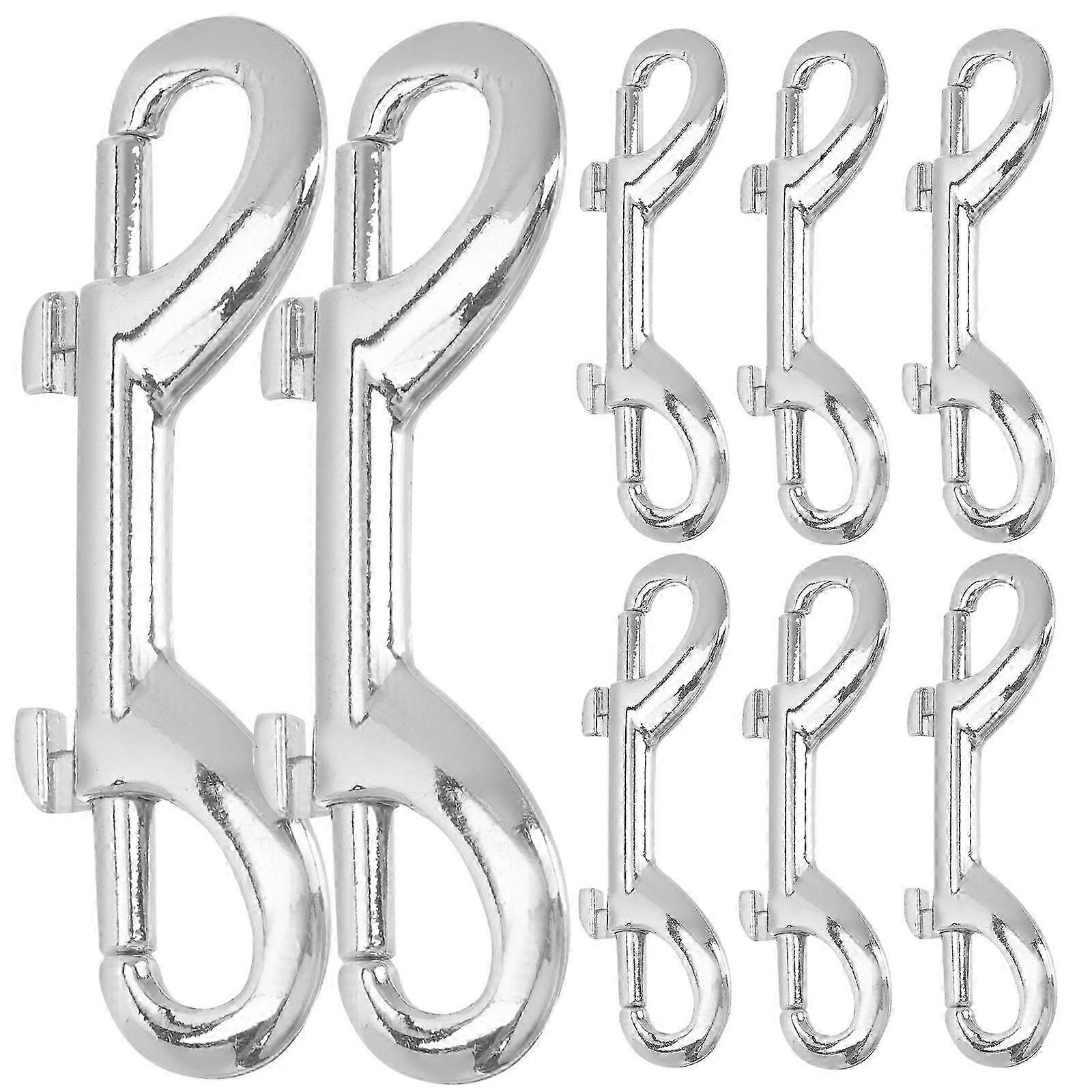 Double Ends Snap Bolt Snap Hooks for Rope Use 32Pcs Durable Clips