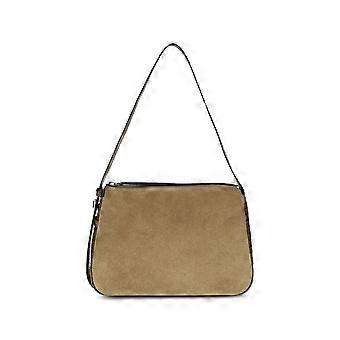 Tory Burch Beige Suede Leather Shoulder Bag