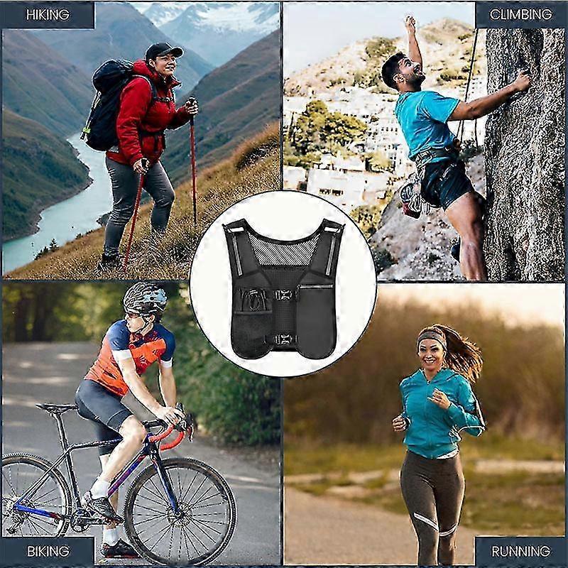 Reflective Breathable Running Hydration Vest