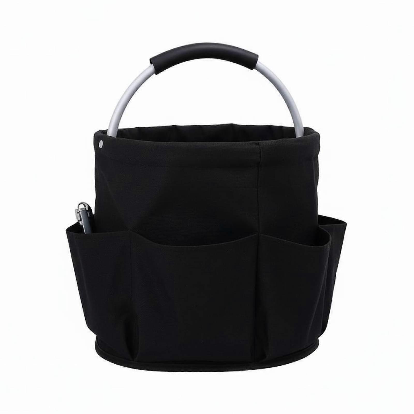 Textile Tool Tote Multiple Pockets Foldable Tool Carrier Large Capacity