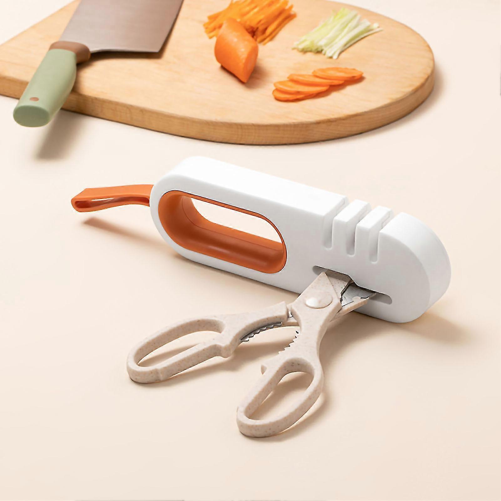 Compact Hanging Knife And Scissor Sharpener