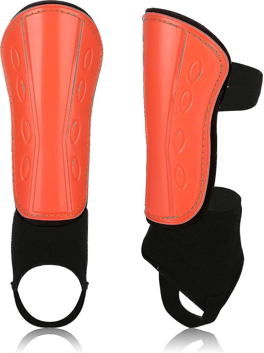 Soccer Shin Guards, Slip And Slide Protective Soccer Gear For Youths And Adults, Padded Shin Protection Equipment With Ankle Support And Adjustable