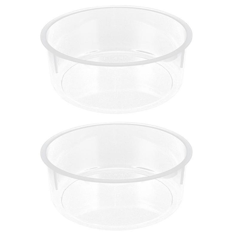 26.5X26.5x10cm Sink Mats & Grids 2pcs Large Capacity Transparent Basin School Laboratory