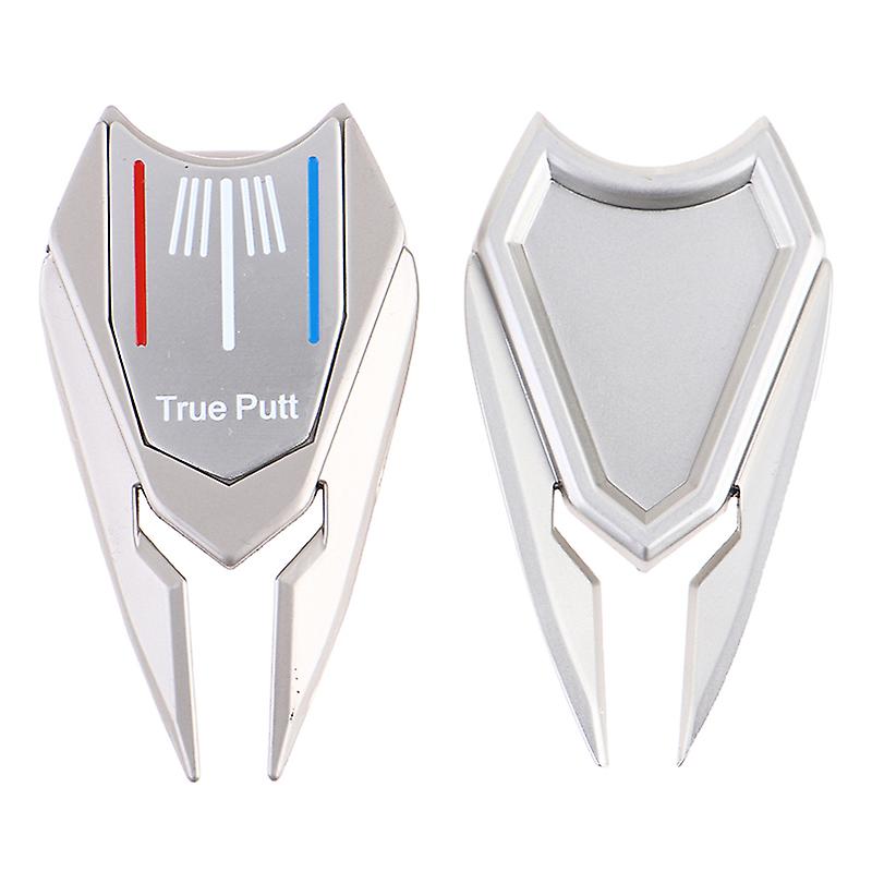 Golf Divot Repair Toll With Magnetic Three-line Aimingball Marker Lovely Gift