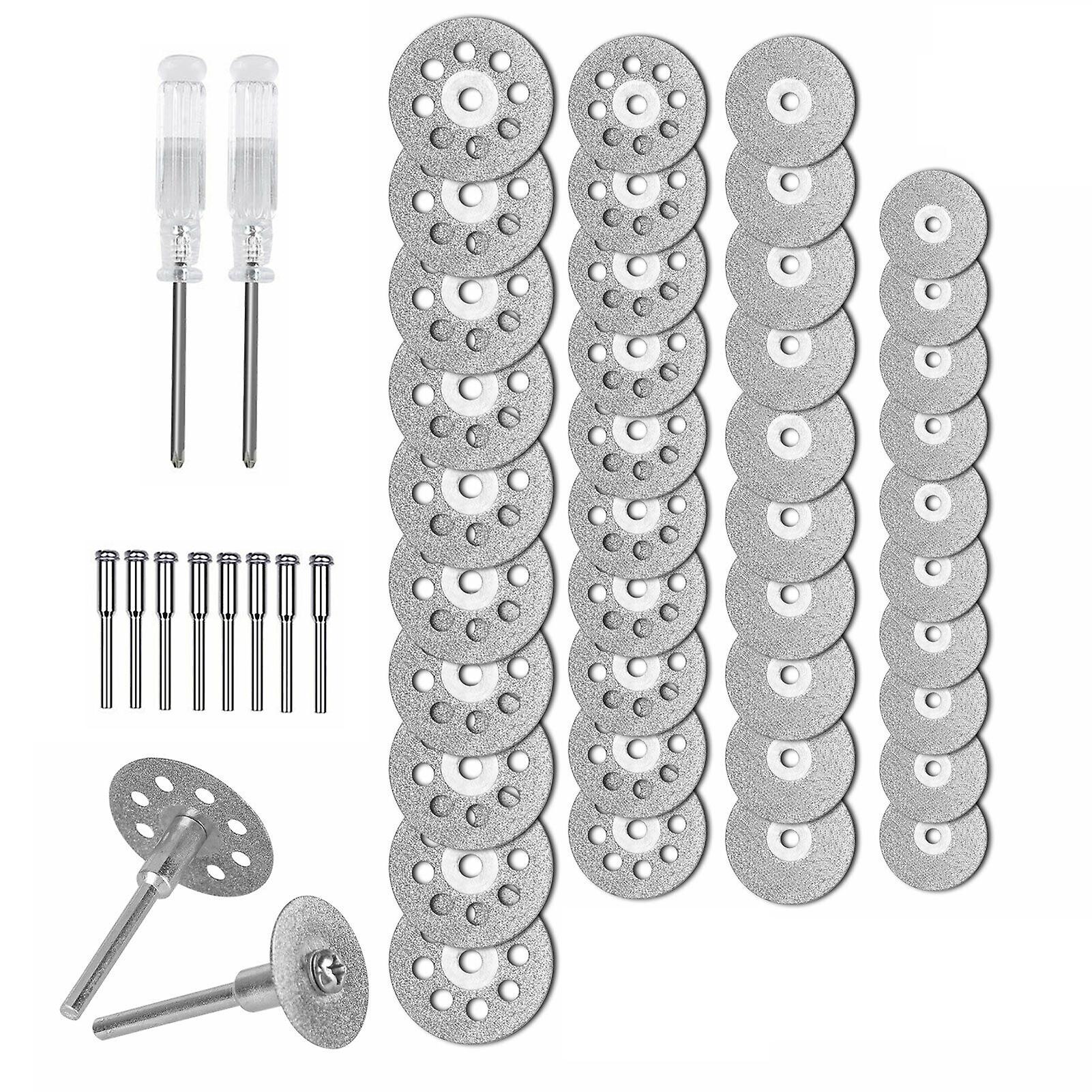 50pcs Diamond Cutting Wheel Kit For Rotary Tools