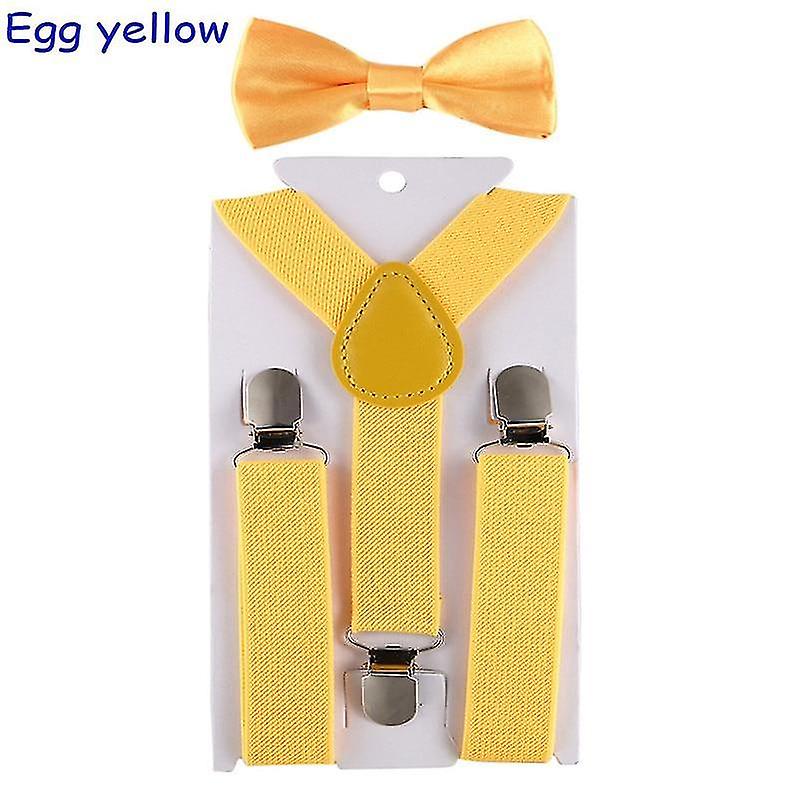Τιράντες παιδιών με Bowtie, σύνολο, τιράντες, διευθετήσιμο εξάρτημα γαμήλιων δεσμών